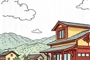 雨季不打烊封面：雨中亮灯的便利店门头
